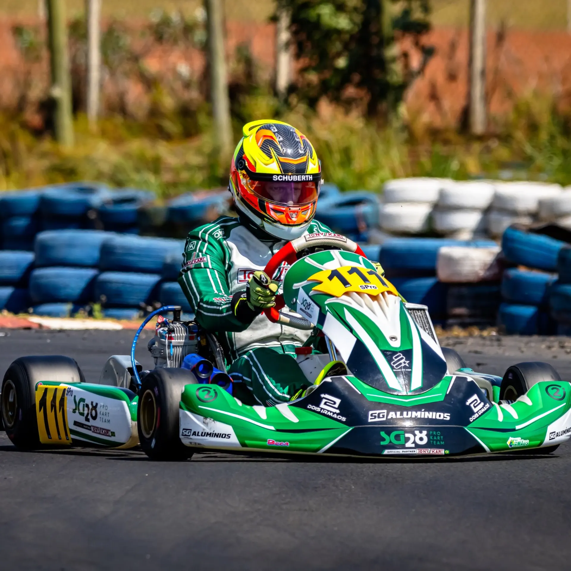Rodrigo Soares na pista